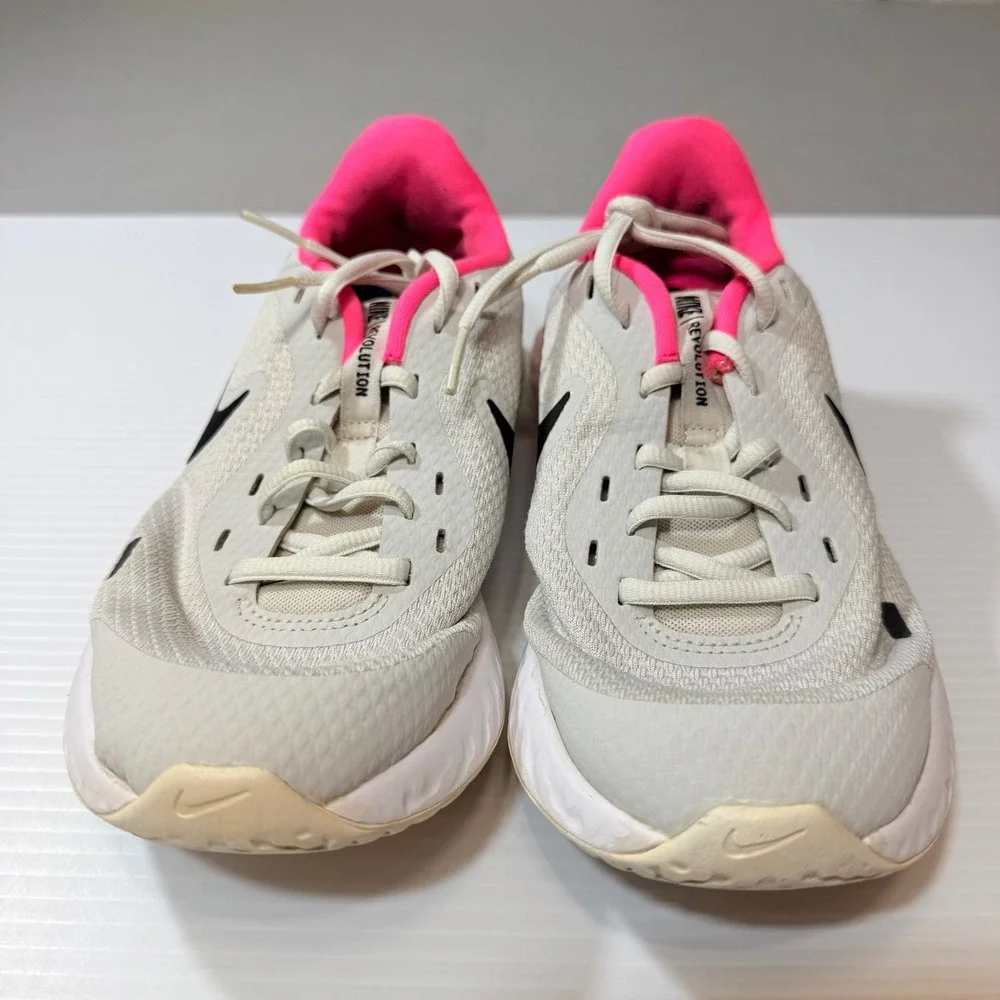 Nike Revolution 6 NN Women's Running Shoes Sneakers Light Gray Pink  BQ5671-010‎